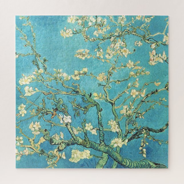 Quebra-cabeça Vincent van Gogh Blossomong Almond Tree (Vertical)