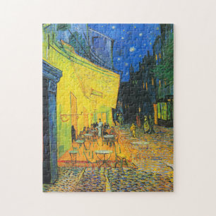 Quebra-cabeça Vincent Van Gogh Cafe Terrace À Noite, Belas Arte