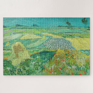 Quebra-cabeça Vincent van Gogh - Campos de trigo perto de Auvers