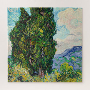 Quebra-cabeça Vincent Van Gogh - Ciprestes Belas Artes