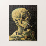 Quebra-cabeça Vincent van Gogh - crânio com cigarro ardente<br><div class="desc">Crânio com o cigarro ardente por Vincent van Gogh. A grande pintura intitulou o crânio com o cigarro ardente,  feito por Vincent van Gogh.</div>