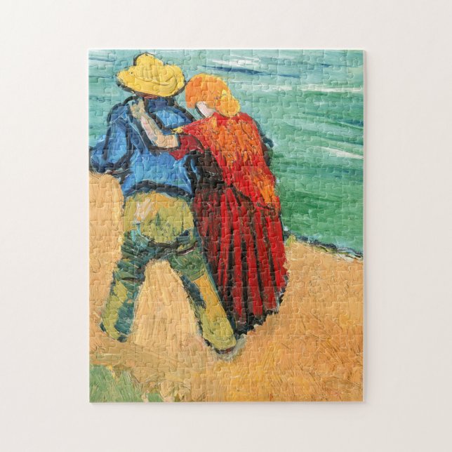 Quebra-cabeça Vincent van Gogh - Dois Amantes (Vertical)