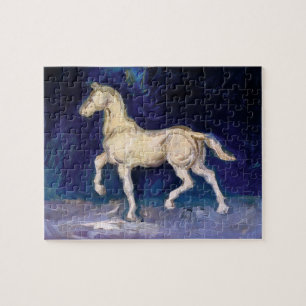 Quebra-cabeça Vincent Van Gogh - Estátua de Gesso de um Cavalo