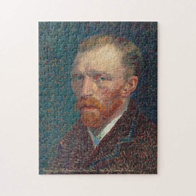 Quebra-cabeça Vincent van Gogh - Família de Pinturas de Arte Aut (Vertical)