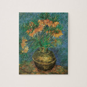 Quebra-cabeça Vincent van Gogh - Fritillárias em um Vaso de Cobr
