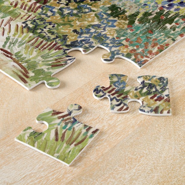 Quebra-cabeça Vincent Van Gogh Garden em Arles (Lateral)