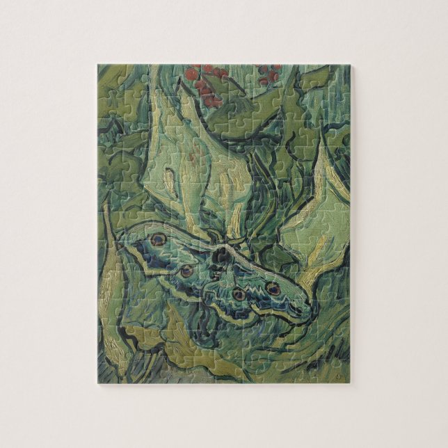 Quebra-cabeça Vincent van Gogh - Grande Mariposa Nocturna (Vertical)