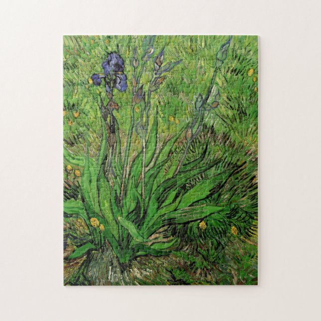 Quebra-cabeça Vincent van Gogh - Iris (Vertical)