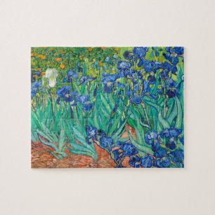 Quebra-cabeça Vincent Van Gogh Irrisa Vintage Floral Belas Artes