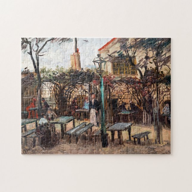 Quebra-cabeça Vincent Van Gogh - La Guinguette em Montmartre (Horizontal)