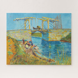 Quebra-cabeça Vincent van Gogh - Langlois Bridge at Arles #1