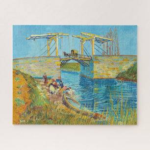 Quebra-cabeça Vincent van Gogh - Langlois Bridge at Arles #1