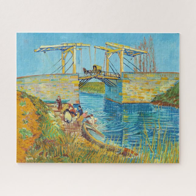 Quebra-cabeça Vincent van Gogh - Langlois Bridge at Arles #1 (Horizontal)