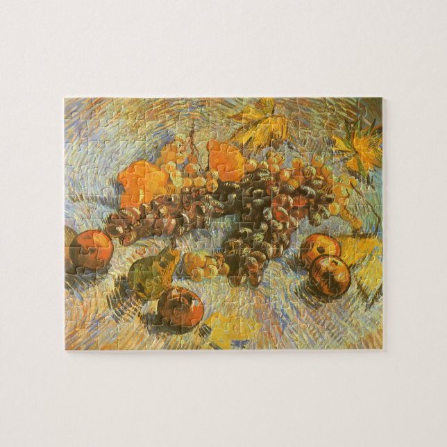 Quebra-cabeça Vincent van Gogh - Maçãs, Peras, Limões, Uvas (Horizontal)