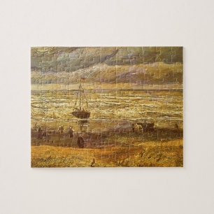 Quebra-cabeça Vincent van Gogh - Mar em Scheveningen