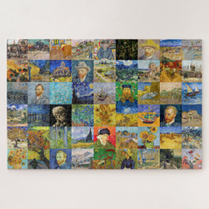 Quebra-cabeça Vincent van Gogh - Masterworks Mosaic Patchwork