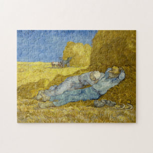 Quebra-cabeça Vincent Van Gogh - Noon, Descanse do trabalho / Si