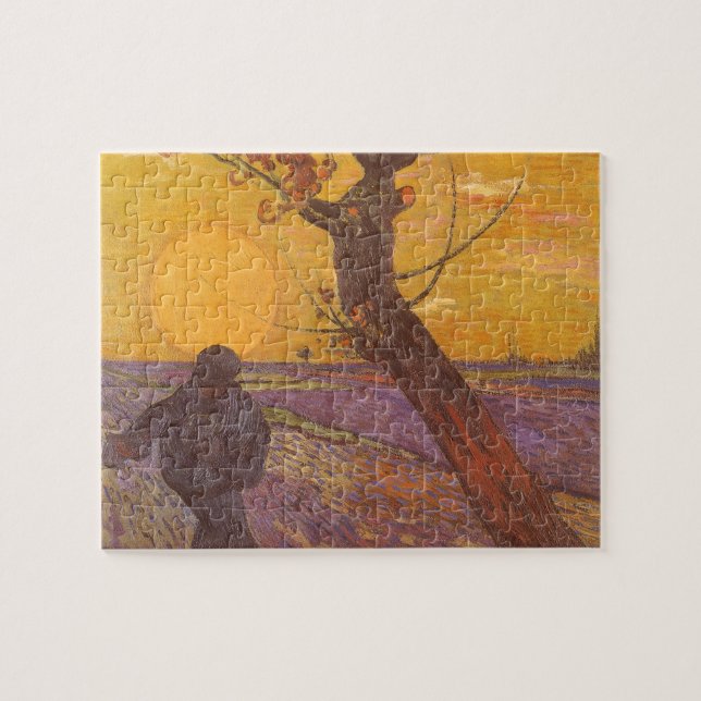 Quebra-cabeça Vincent van Gogh - O Semeador (Horizontal)