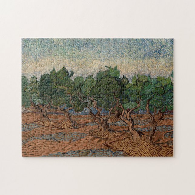 Quebra-cabeça Vincent van Gogh - Olive Grove (Horizontal)