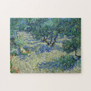 Quebra-cabeça Vincent van Gogh - Olive Orchard