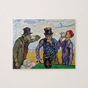 Quebra-cabeça Vincent Van Gogh - Os Bebedores - Arte Fina