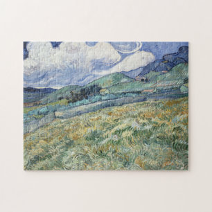 Quebra-cabeça Vincent Van Gogh, Paisagem de Remy-Santo