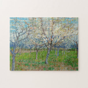 Quebra-cabeça Vincent van Gogh - Pomar Rosa