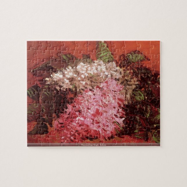 Quebra-cabeça Vincent van Gogh - puzzzle dos Lilacs (Horizontal)