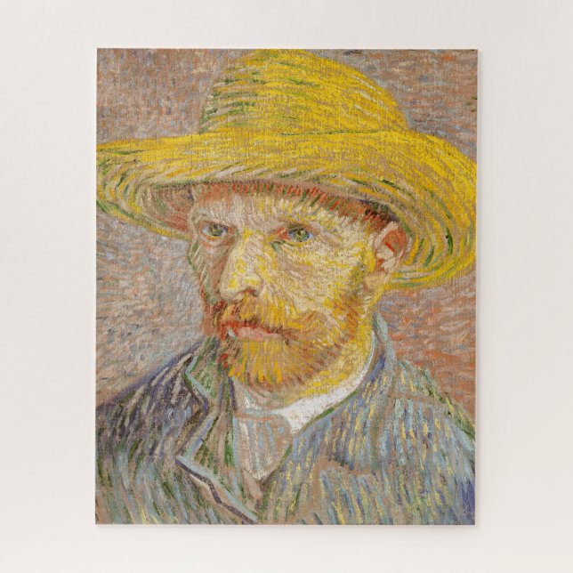 Quebra-cabeça Vincent Van Gogh - Retrato impressionista (Vertical)