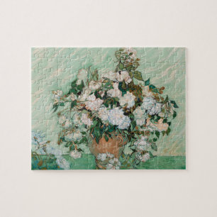 Quebra-cabeça Vincent van Gogh   Rosas, 1890