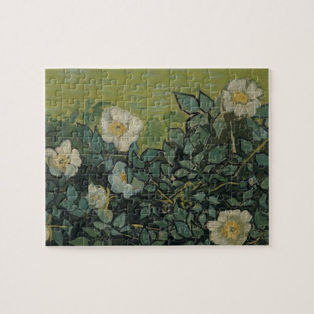 Quebra-cabeça Vincent van Gogh - Rosas Silvestres (Horizontal)