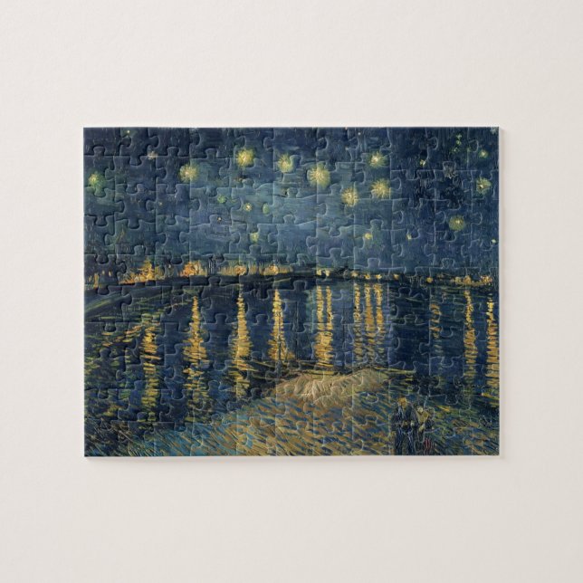 Quebra-cabeça Vincent van Gogh | Starry Night Over the Rhone (Horizontal)