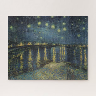 Quebra-cabeça Vincent van Gogh Starry Night Over the Rhone