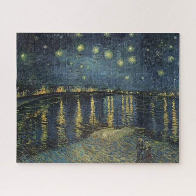 Quebra-cabeça Vincent van Gogh | Starry Night Over the Rhone (Horizontal)