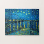 Quebra-cabeça Vincent Van Gogh Starry Night Sobre O Ródano<br><div class="desc">Vincent Van Gogh Starry Night Sobre A Quebra-cabeça Rhone Jigsee.</div>