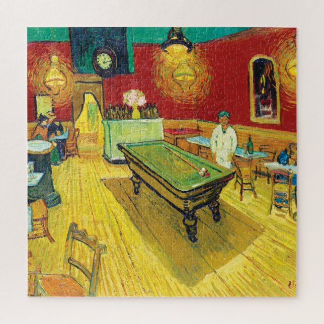 Quebra-cabeça Vincent Van Gogh The Night Cafe (Le café de nuit) (Vertical)