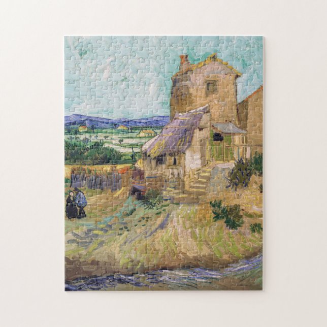 Quebra-cabeça Vincent van Gogh - The Old Mill (Vertical)