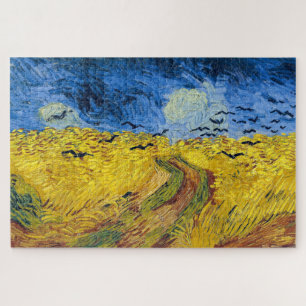 Quebra-cabeça Vincent van Gogh - Wheatfield com Crows