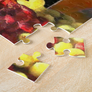 Quebra-cabeça Vinho antes & em seguida