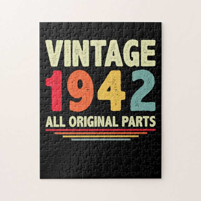 Quebra-cabeça Vintage 1942 (Vertical)