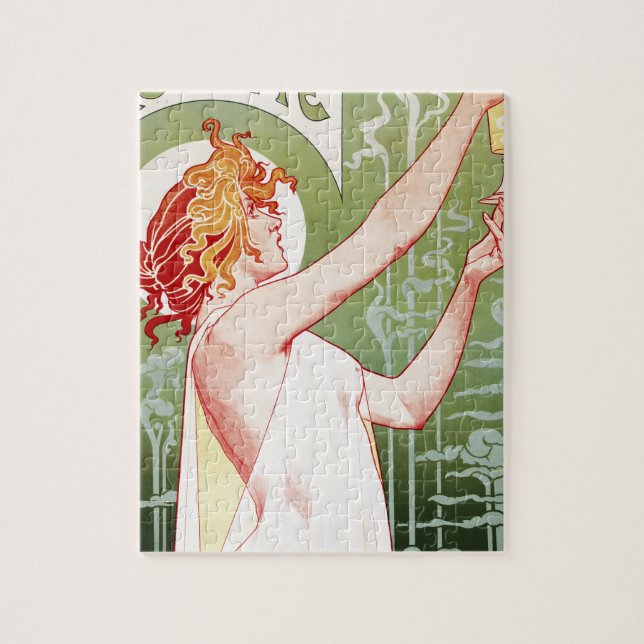 Quebra-cabeça Vintage Absinthe Robette Ad Art Nouveau (Vertical)