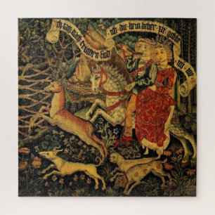 Quebra-cabeça Vintage, Alemanha medieval e renascentista, adora 