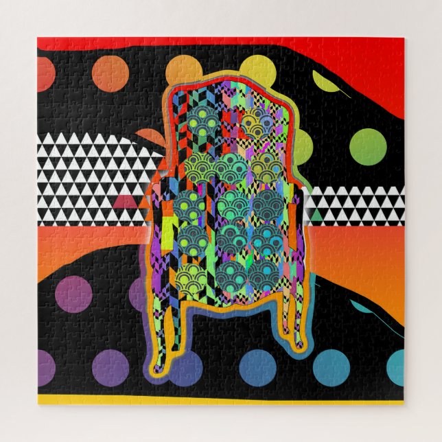 Quebra-cabeça Vintage Armsit Geo (Vertical)