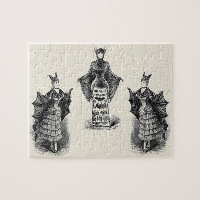 Quebra-cabeça Vintage Bat Ladras (Horizontal)