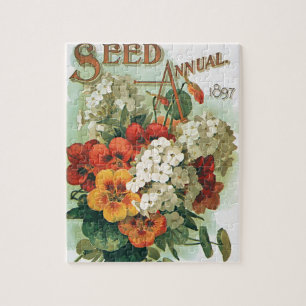 Quebra-cabeça Vintage Eastman's Seed Catalog Art, 1897