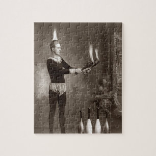 Quebra-cabeça Vintage Fire Juggler