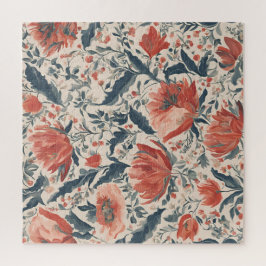 Quebra-cabeça Vintage Floral