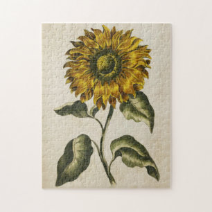 Quebra-cabeça Vintage Floral Botânico