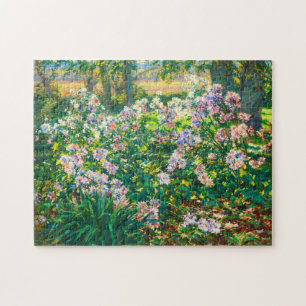 Quebra-cabeça Vintage Flores bonito Ilustração Windflower
