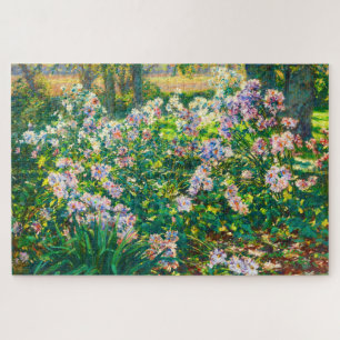 Quebra-cabeça Vintage Flores bonito Ilustração Windflower